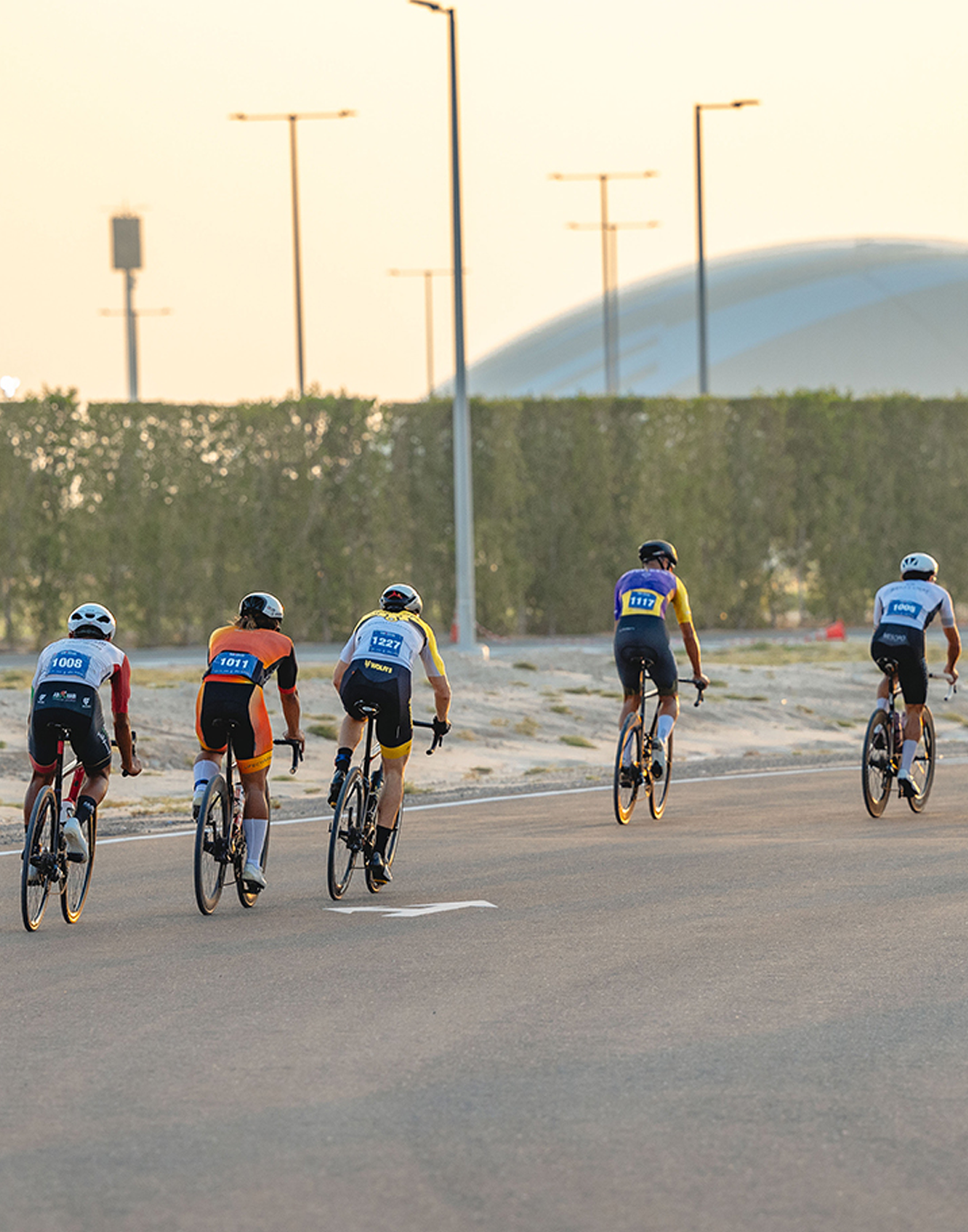 Scenic cycling track at Hudayriyat