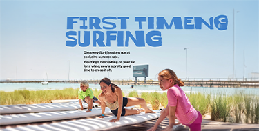 First Time Surfing?