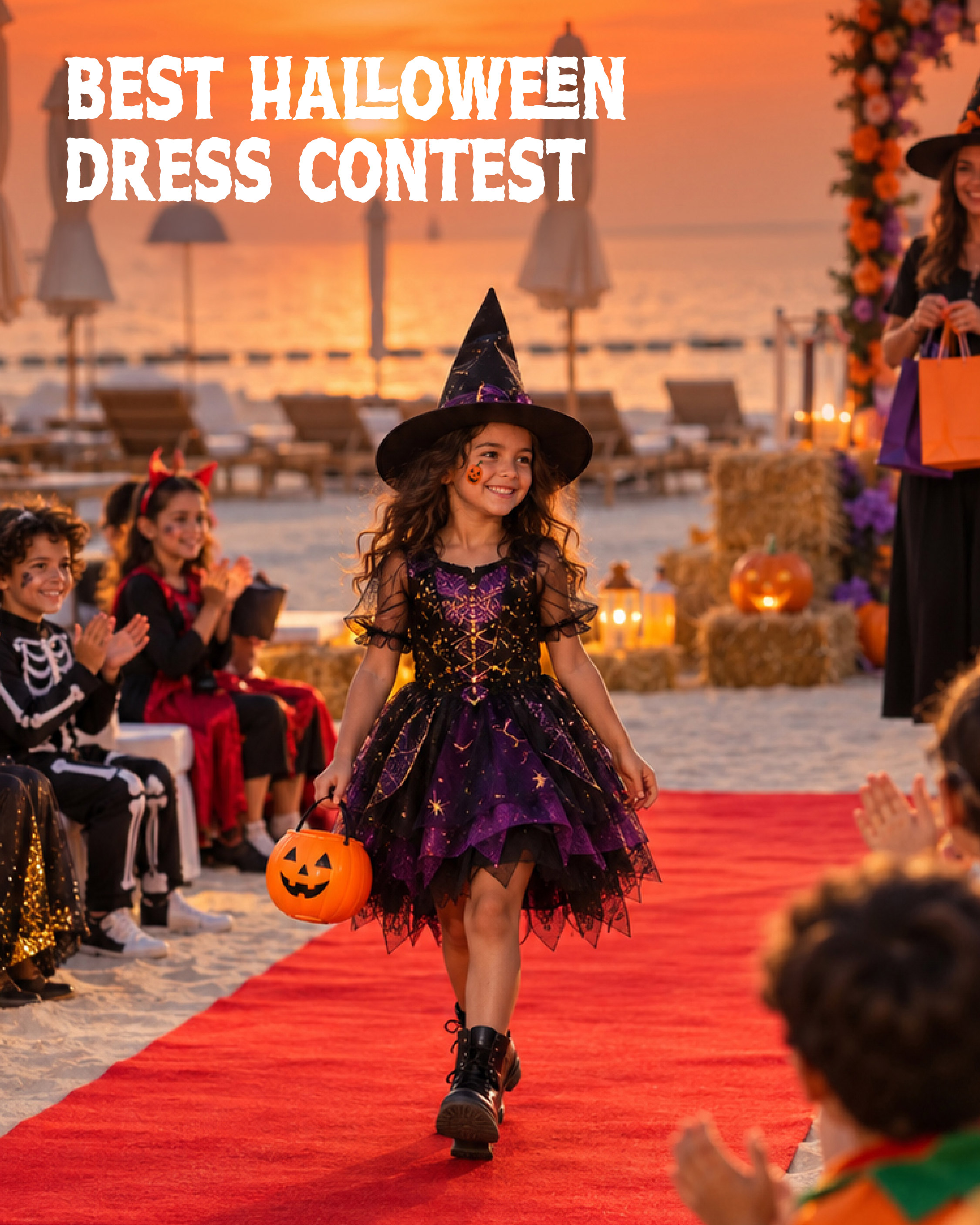 Best Halloween Dress Contest at Marsana East Beach
